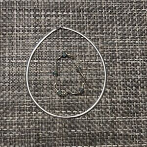 Lia Sophia Silver and Blue Necklace Set